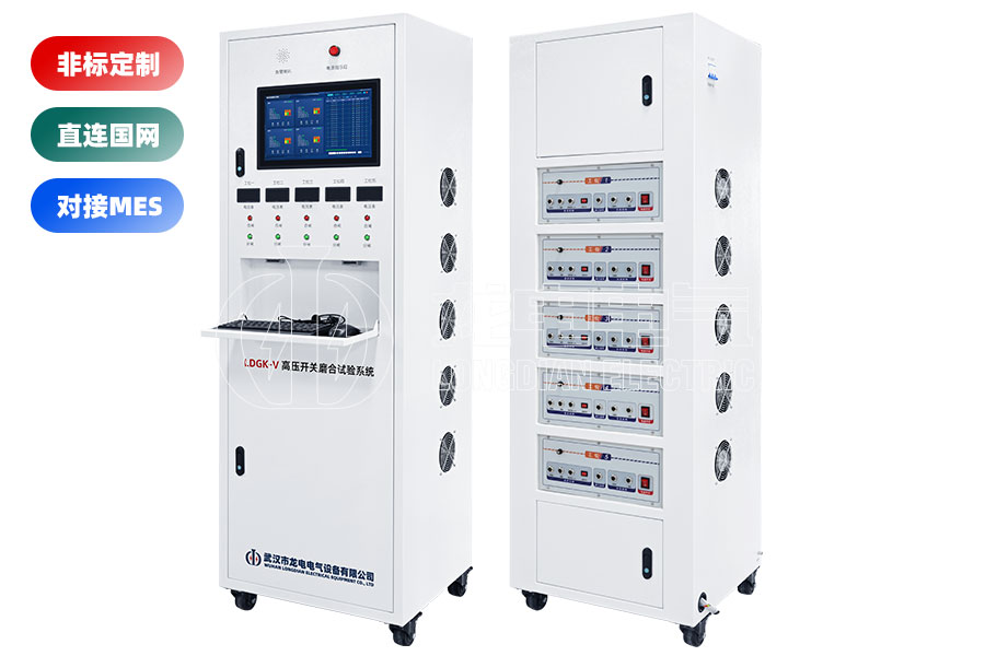 LDGK-V高壓開關(guān)磨合試驗系統(tǒng)(五工位)